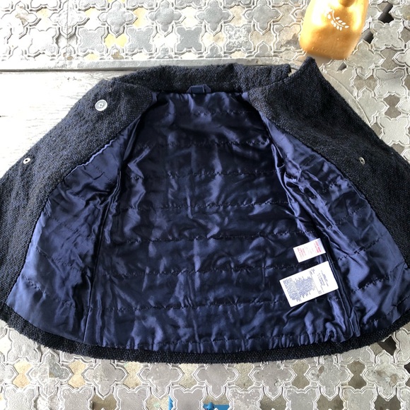 Baby Gap Dark Blue Peacoat Size 6-12 - Picture 3 of 7